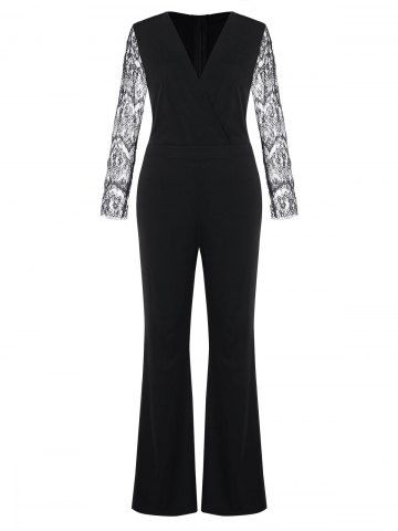 Plus Size Jumpsuits & Rompers | Women's Fashion,White & Long Sleeve ...