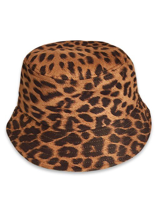 

Stylish Leopard Print Bucket Hat