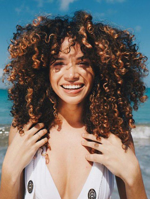 

Long Side Bang Colormix Afro Kinky Curly Synthetic Wig, Multi