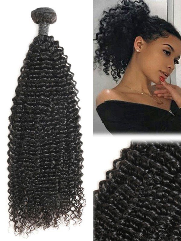 75 Off Peruvian Virgin Kinky Curly Human Hair Weave Rosegal