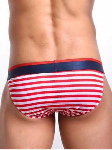 

High Cut American Flag Pattern Briefs, Multi