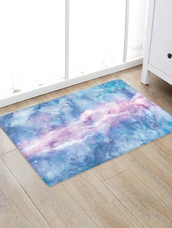48 Off Milky Way Pattern Anti Skid Water Absorption Area Rug Rosegal Outfit Milky Way Pattern Anti Skid Water Absorption Area Rug