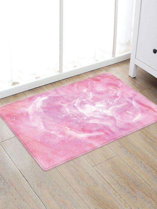 

Nebula Pattern Anti-skid Water Absorption Area Rug, Pink