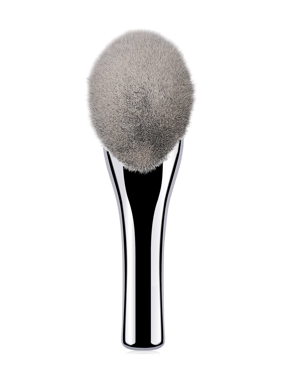 

Cosmetic Silver Color Handles Blush Powder Brush
