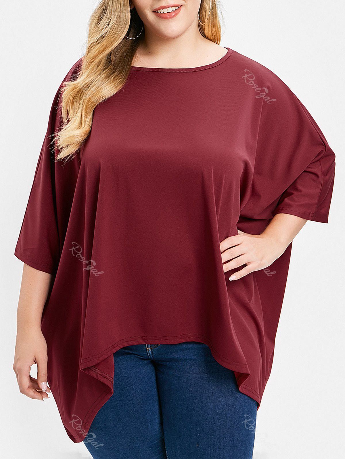 batwing shirt plus size