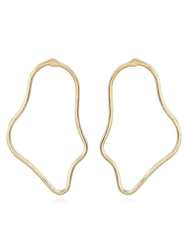 

Minimalism Geometric Design Earrings, Gold