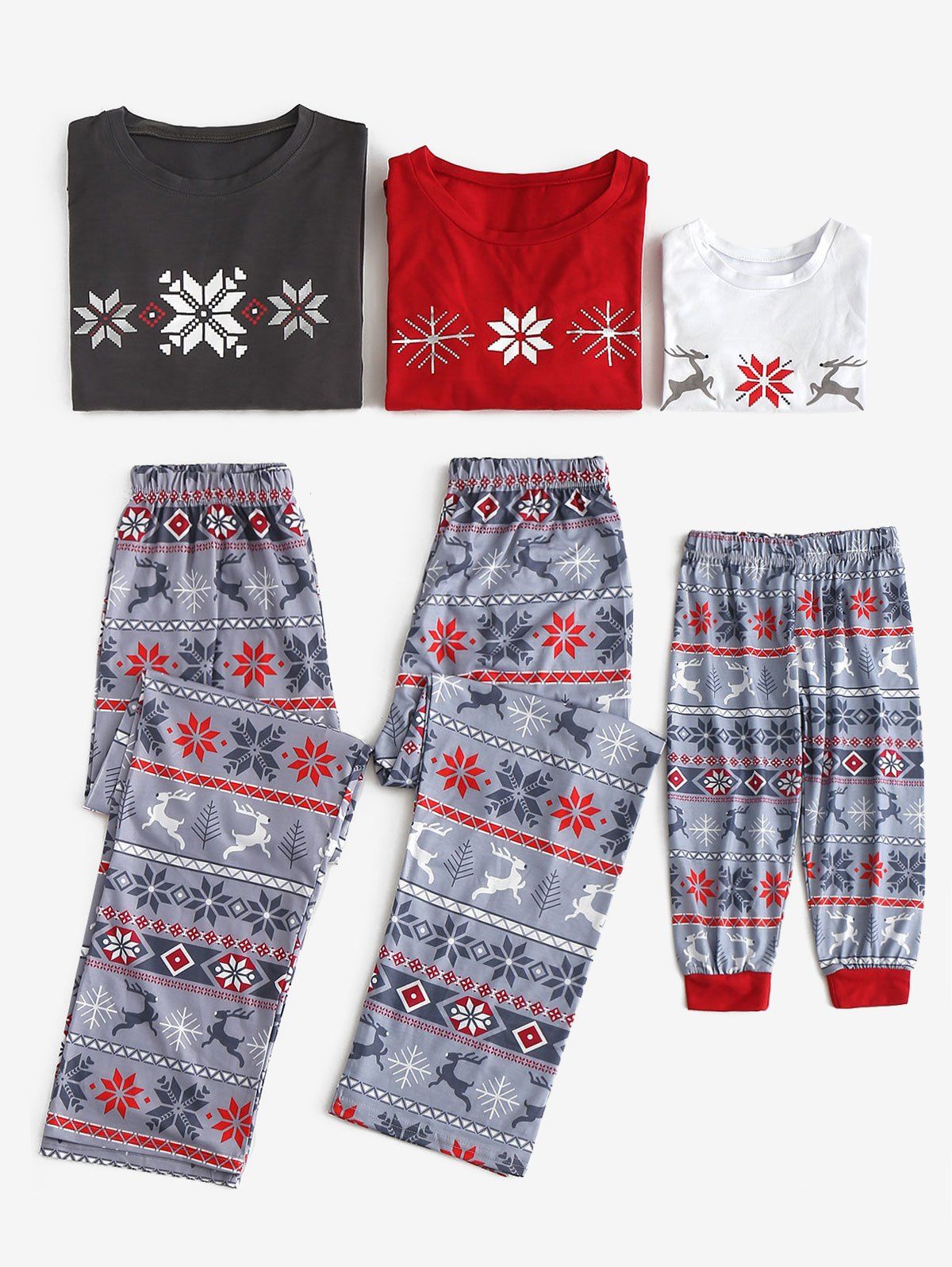 

Christmas Patterned Family Matching Pajama Set, Multi