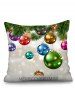 4PCS Merry Christmas Bell Ball Printed Pillow Cover -  