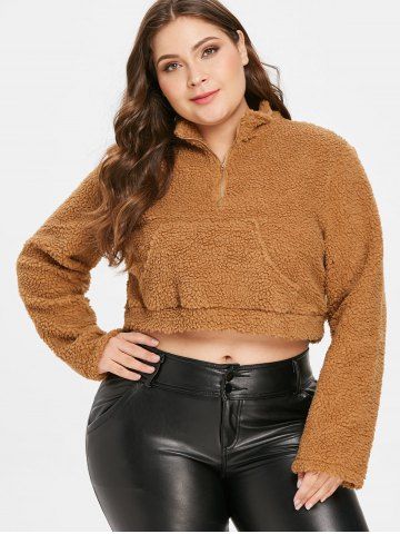 plus size hoodie crop top