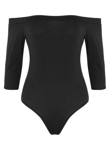 Icker Sea Contrast Line Slip Bikini Swimwear Black COB-12-144