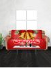 Christmas Bells Pattern Couch Cover -  