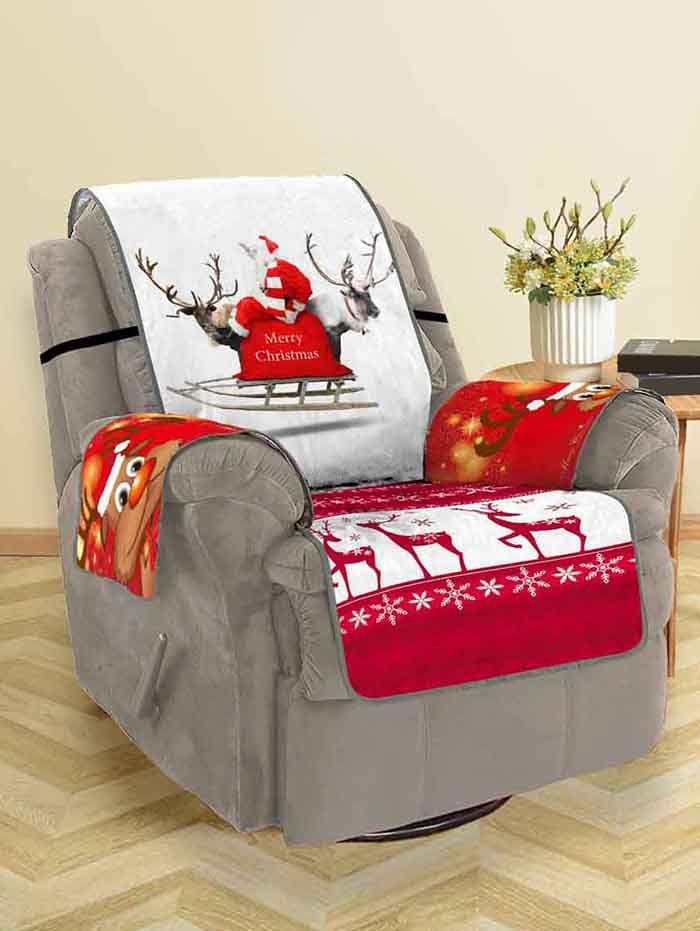 

Christmas Elk Print Couch Cover, Multi