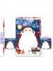 Christmas Night Santa Claus Print Couch Cover -  