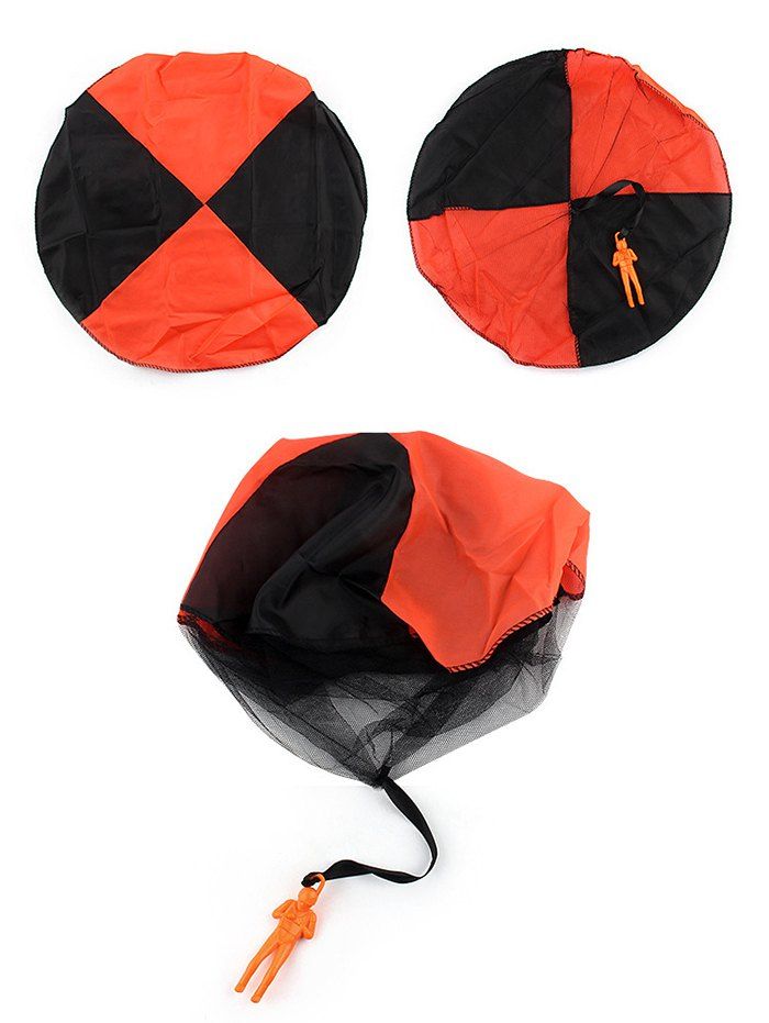 

Hand Throwing Soldier Parachute Toy for Kids, Orange