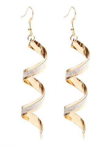 Earrings For Women Cute Online Rosegal Grind Spiral Geometric Hook Earrings