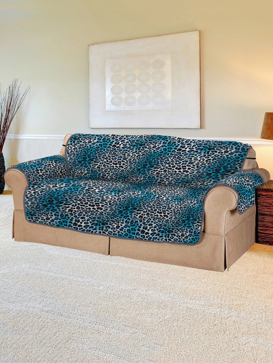 

Leopard Pattern Couch Cover, Multi