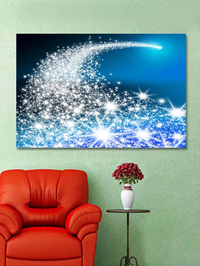 

Christmas Starlight Print Wall Art Sticker, Multi