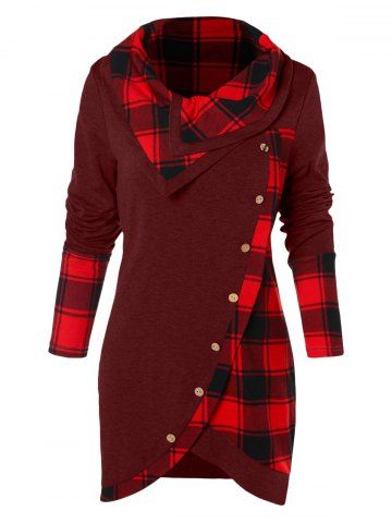 Red Tartan Dress - Free Shipping, Discount And Cheap Sale 