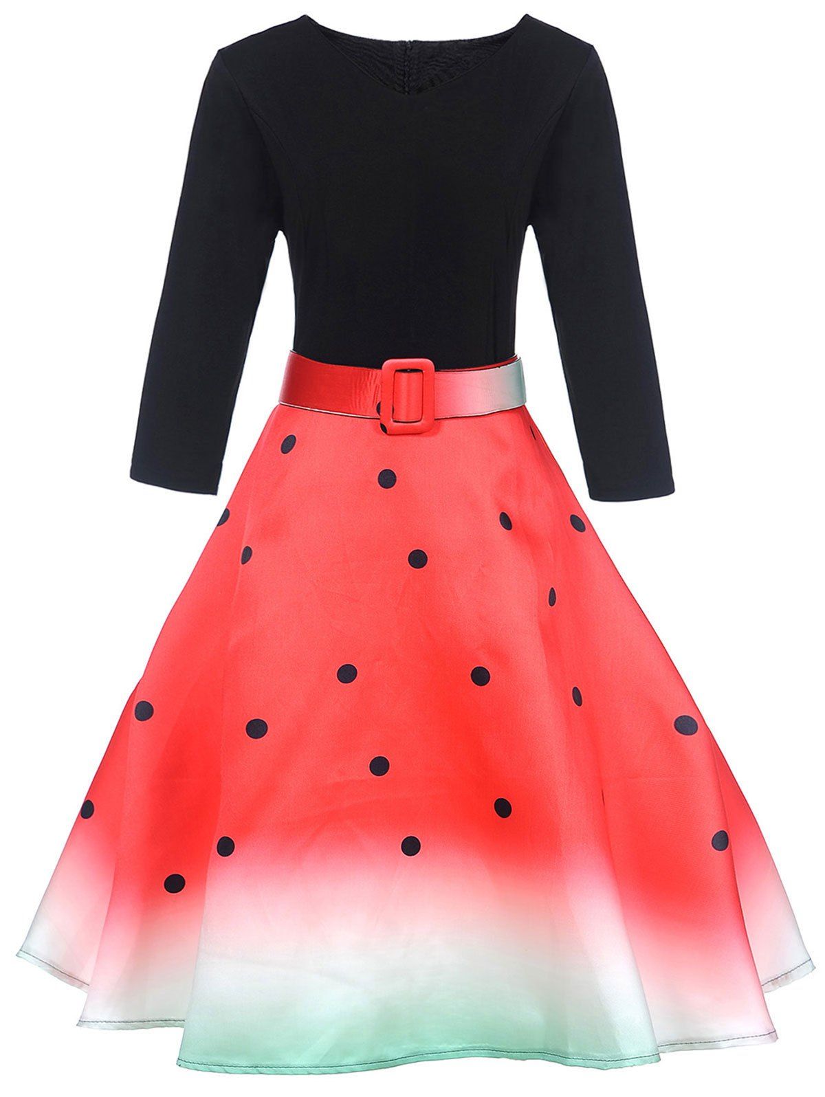 vintage watermelon dress