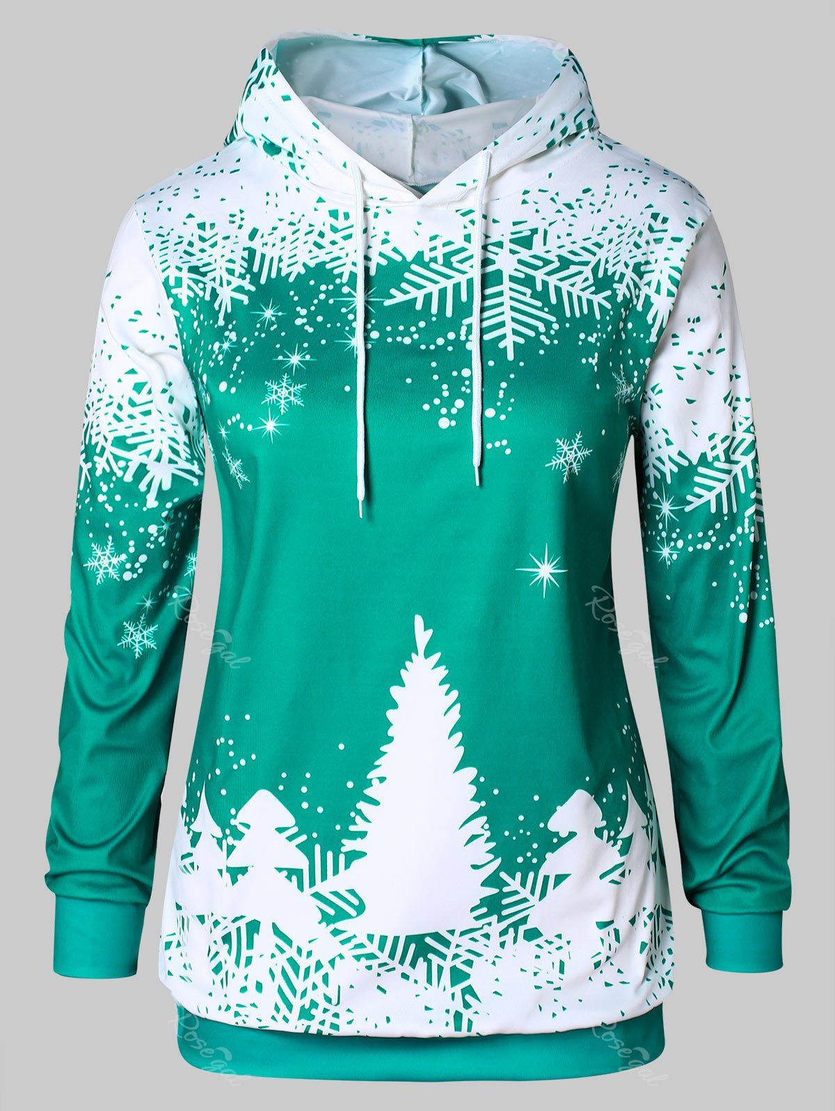 christmas tree hoodie