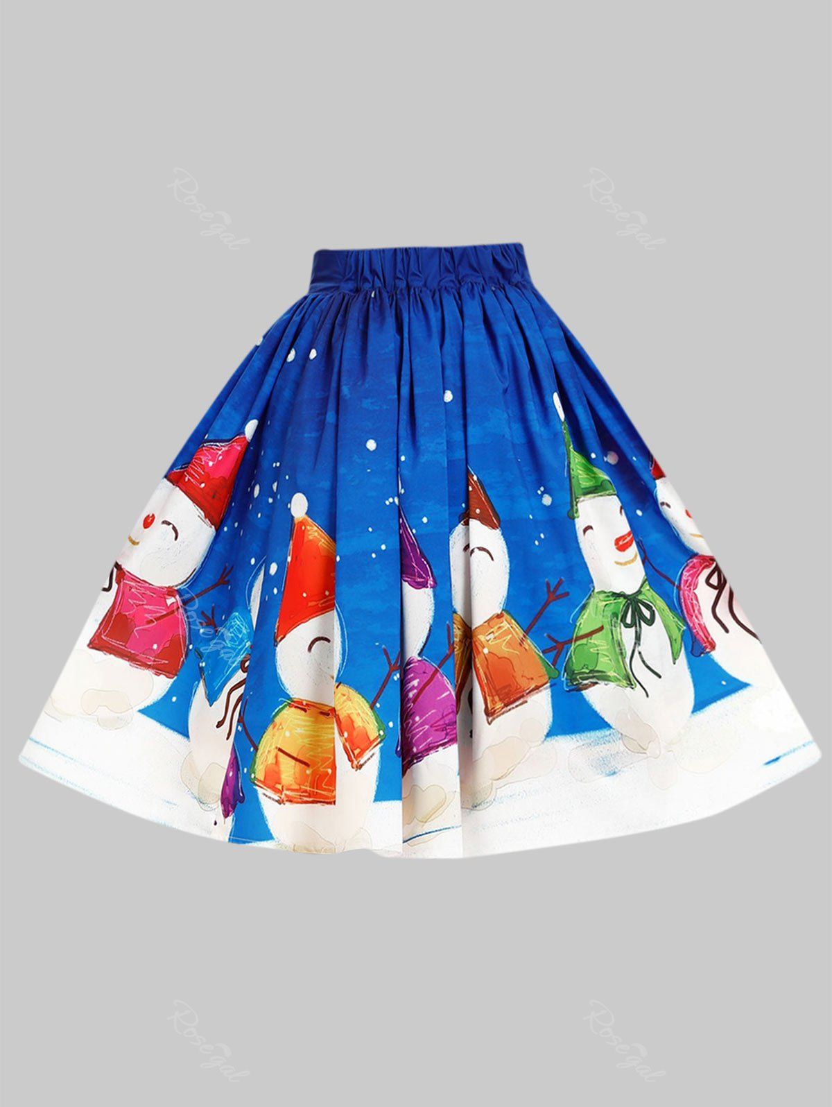 plus size christmas skirt