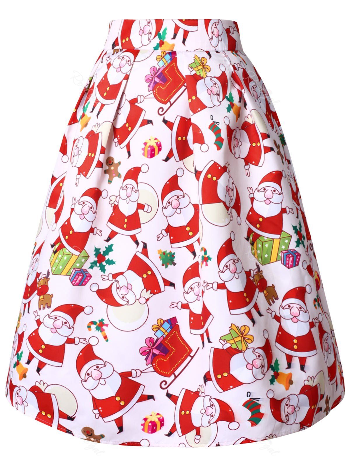 christmas skirt plus size