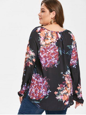 blusa estampado floral