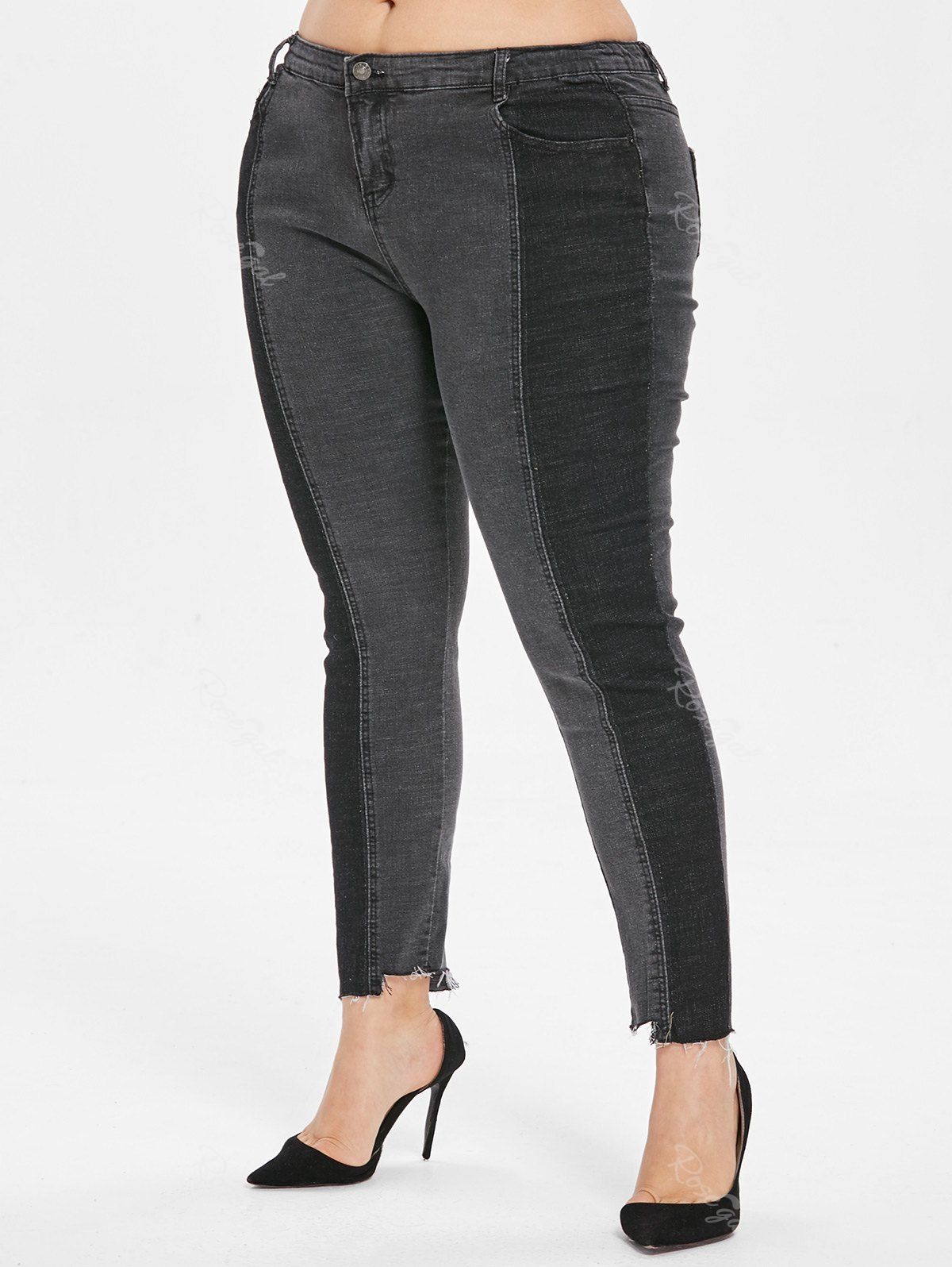 levi's color block jeans