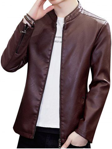 mens leather jacket under 100