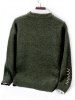 Contrast Zigzag Line Detail Knit Sweater -  