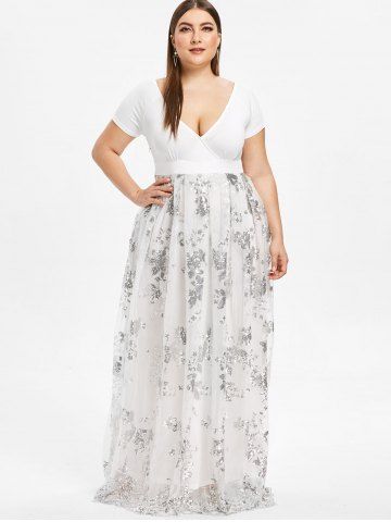White Maxi Dress Plus Size