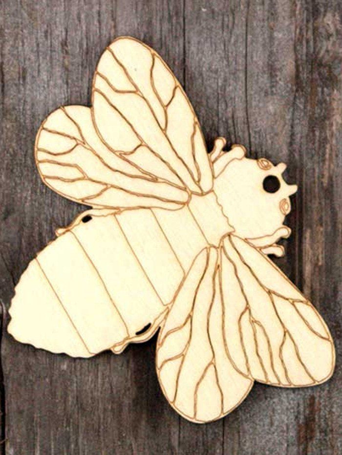 33 Off 10pcs Easter Diy Honeybee Hanging Decorations Rosegal