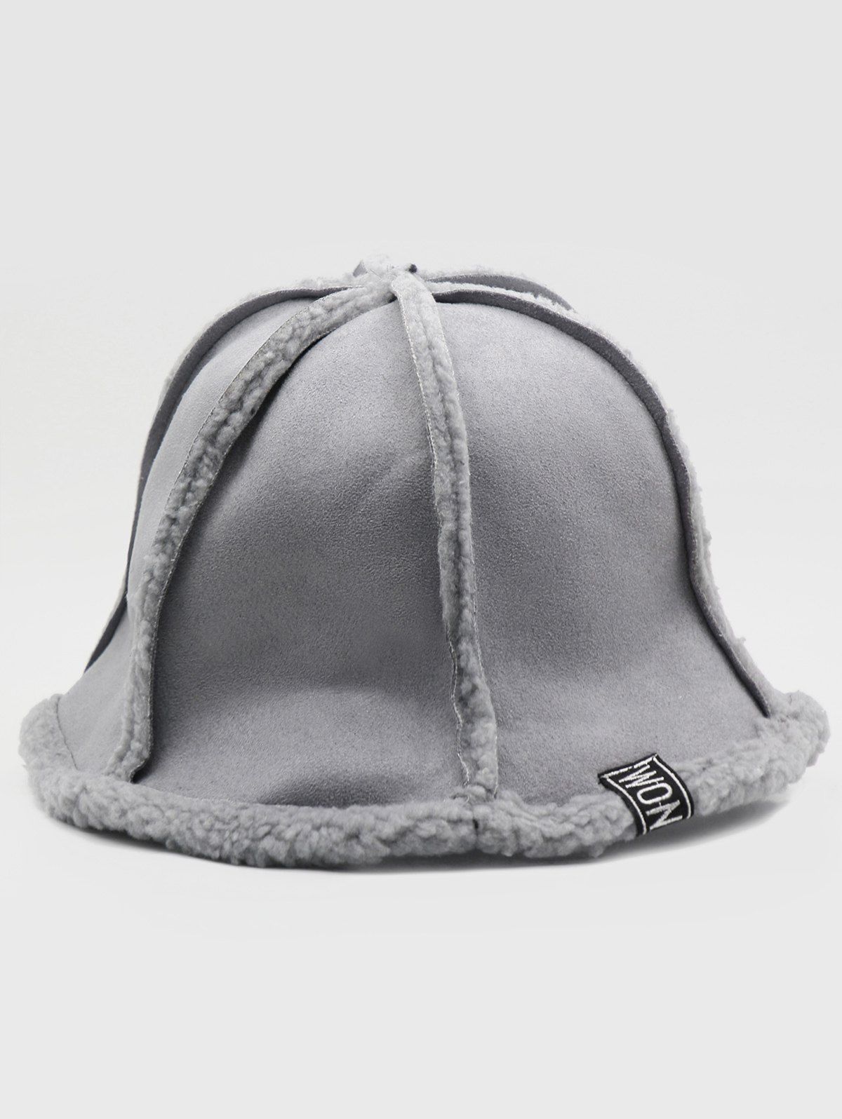 [31 OFF] Winter Fuzzy Foldable Bucket Hat Rosegal