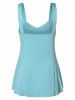 Ruched Tank Top -  