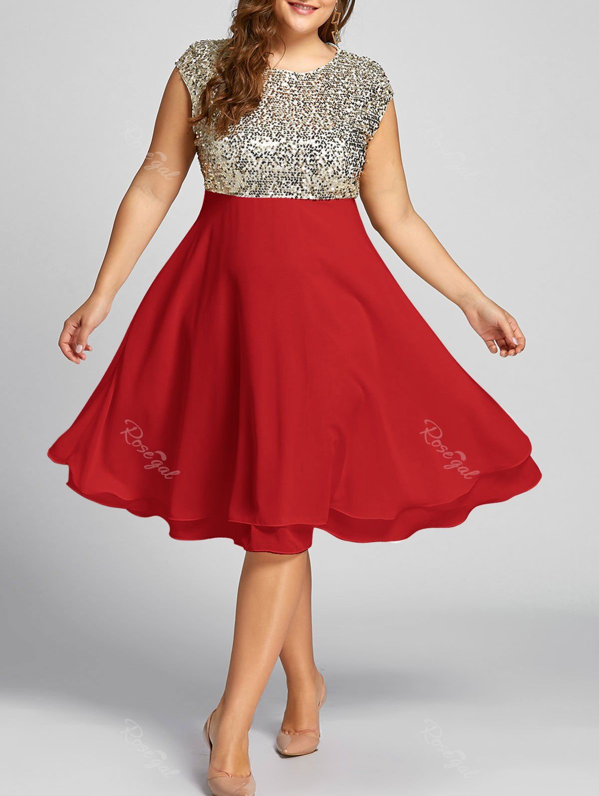 rosegal plus size formal dresses