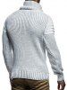 Applique Drawstring Pullover Sweater -  