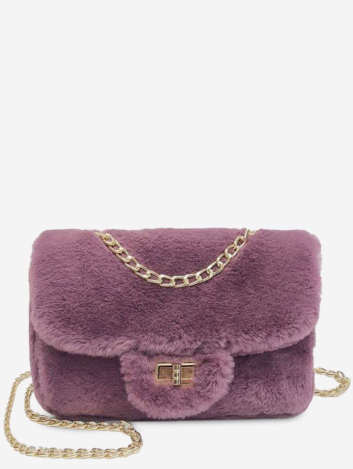 fluffy cross body bag