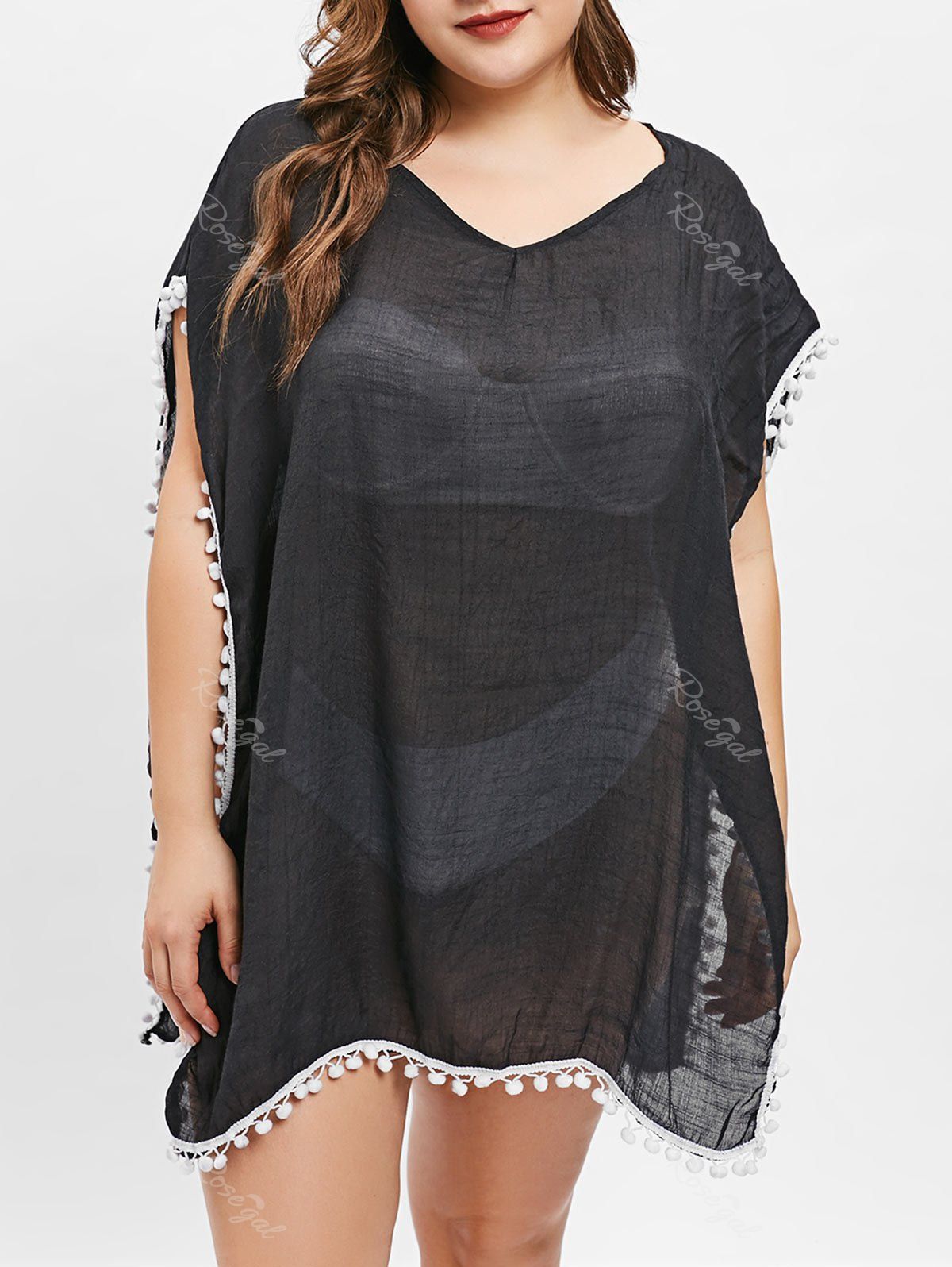 robe transparente grande taille