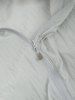 Zip Up Hooded Long Sleeve Jacket -  