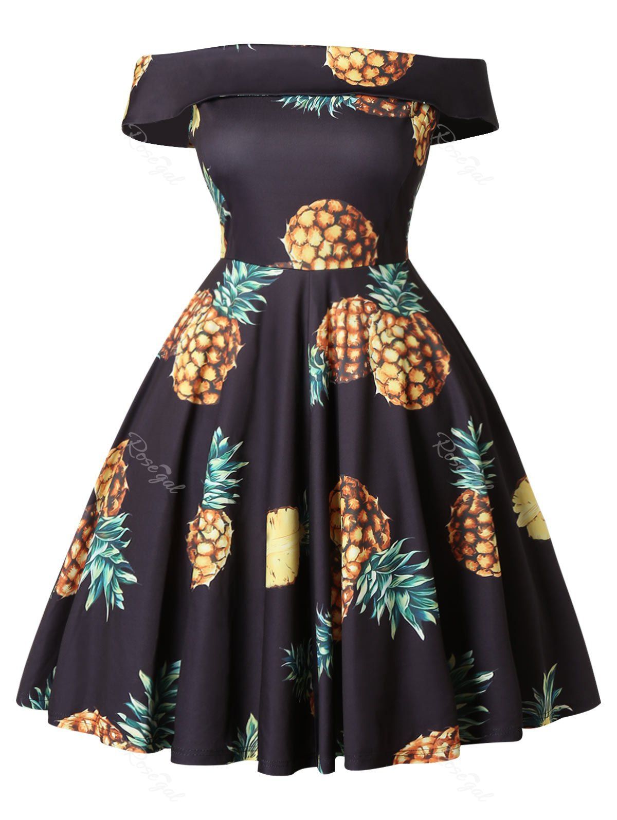 pineapple plus size clothing