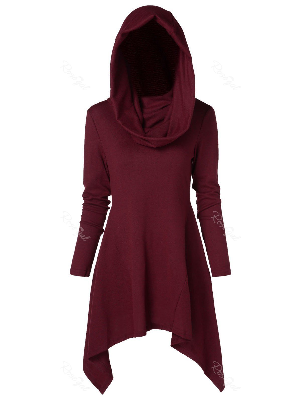 plus size hooded sweater