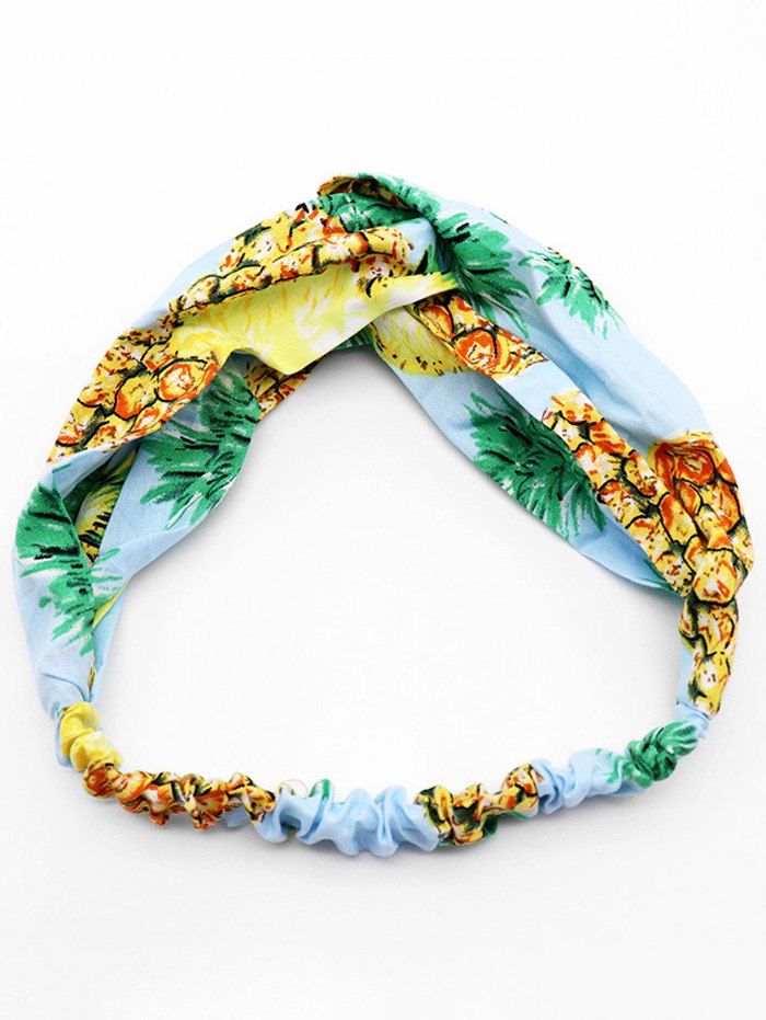 Store Bohemia Style Pineapple Printed Headband  