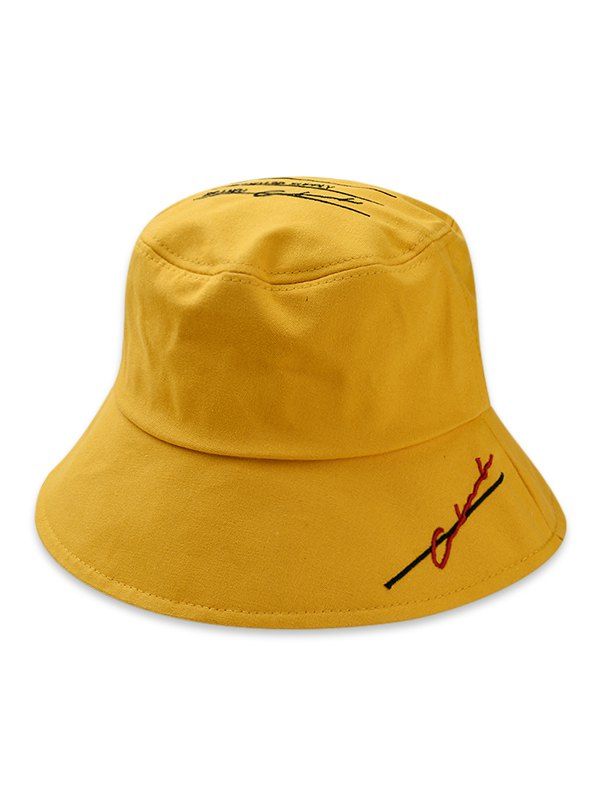 [40 OFF] Simple Hip Hop Bucket Hat Rosegal