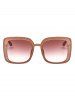 Retro Square Oversize Sunglasses -  