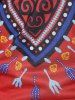 Ethnic Tribal Print Short Sleeves Shirt -  