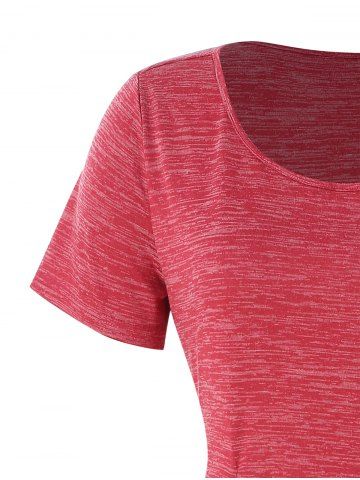 

Plus Size Floral Print Color Block T Shirt, Multi