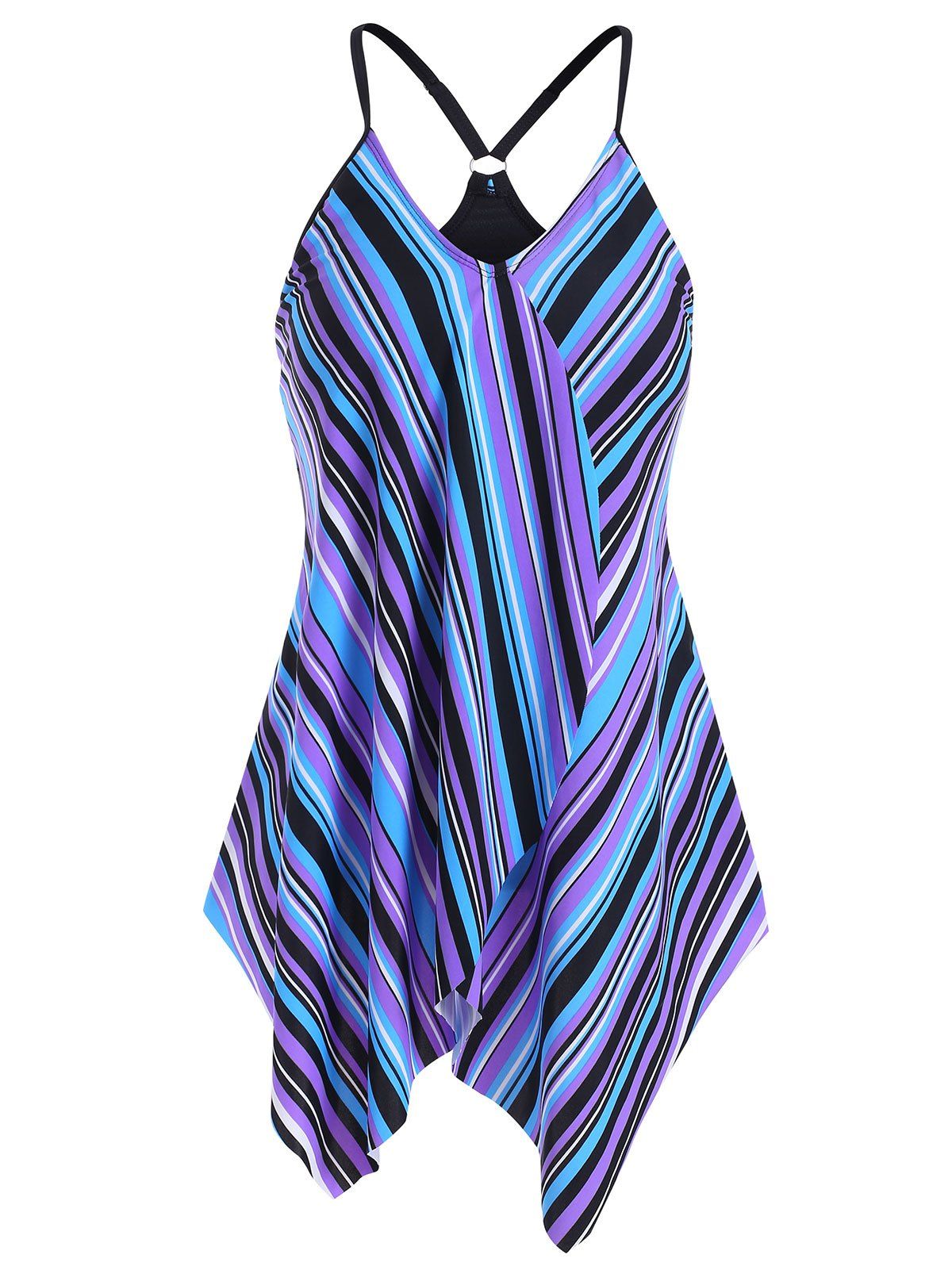 asymmetrical swim top