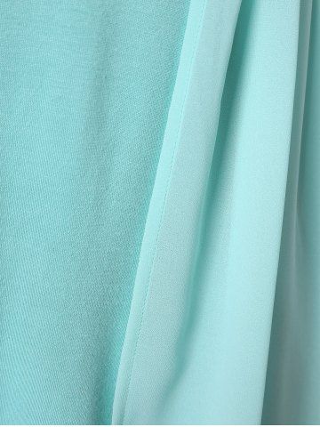 

Plus Size Flare Tunic Tank Top, Medium turquoise