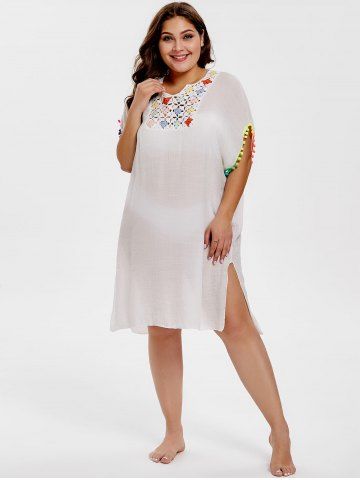 inexpensive plus size white dresses