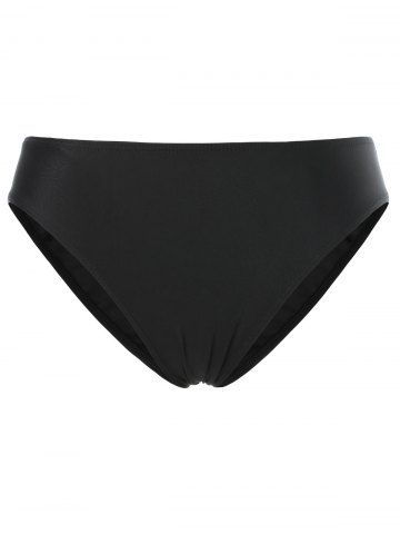 

Plus Size Two Tone Halter Tankini Set, Jet black